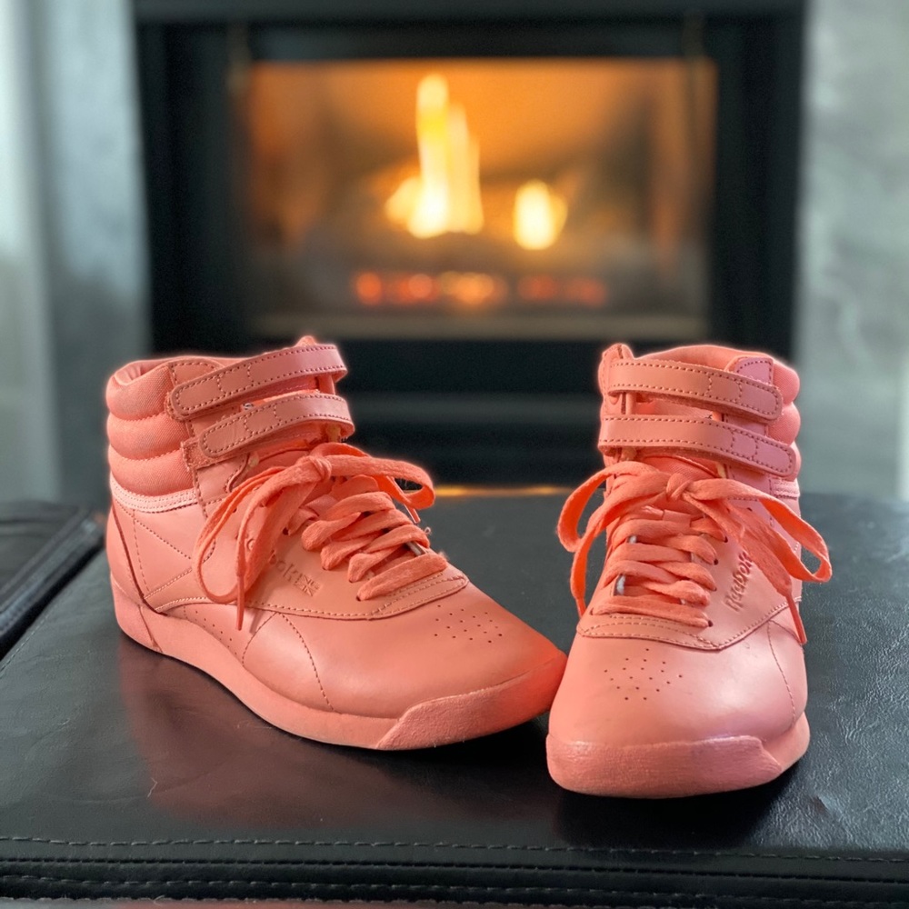 Reebok Coral High-Top Athletic Shoes